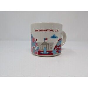 Starbucks Washington DC You Are Here Collection 14oz Coffee Tea Mug Cup 2015 EXC
